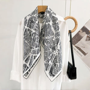 MaraSilk Pure Mulberry Silk Scarf - Square Twill MS336