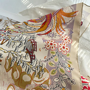 MaraSilk Pure Mulberry Silk Scarf - Square Twill MS339