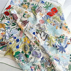 MaraSilk Pure Mulberry Silk Scarf - Square Twill MS340