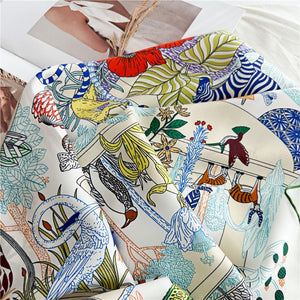 MaraSilk Pure Mulberry Silk Scarf - Square Twill MS340