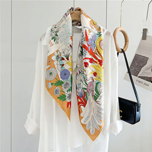 MaraSilk Pure Mulberry Silk Scarf - Square Twill MS340