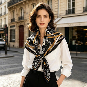 MaraSilk Pure Mulberry Silk Scarf - Square Twill MS342