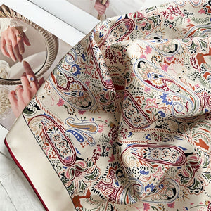 MaraSilk Pure Mulberry Silk Scarf - Square Twill MS343