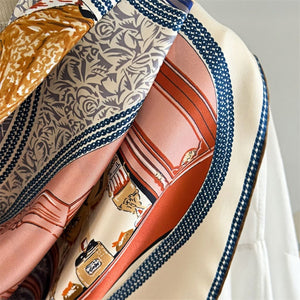 MaraSilk Pure Mulberry Silk Scarf - Square Twill MS344