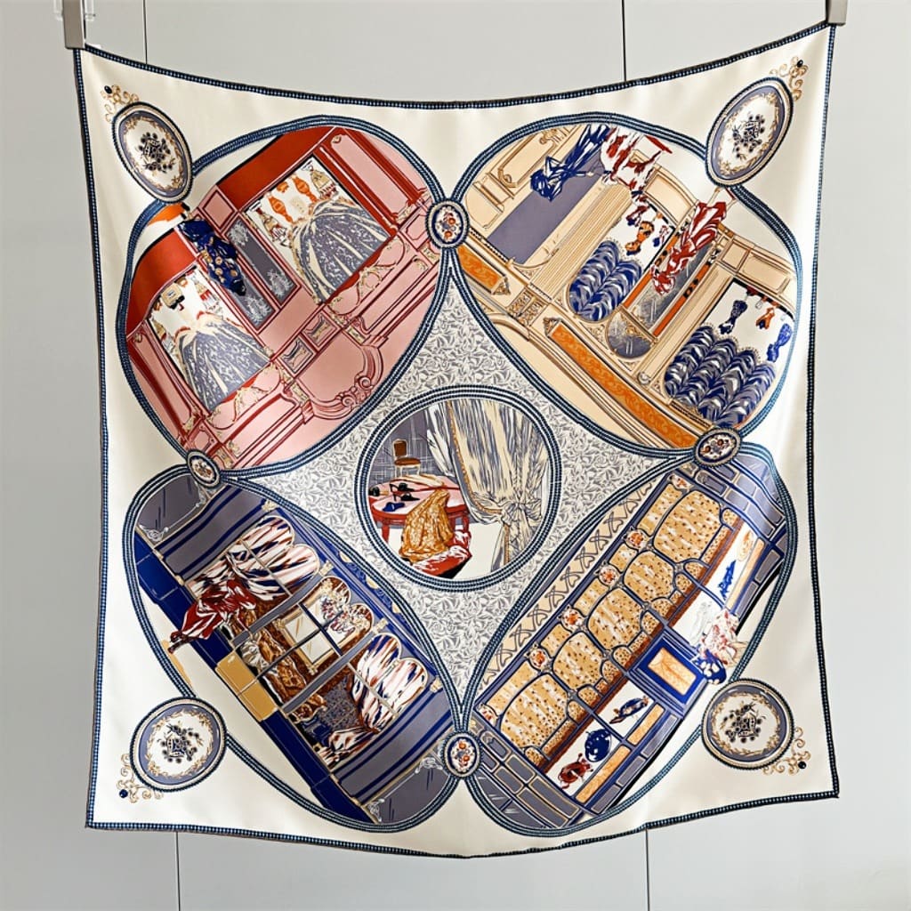 MaraSilk Pure Mulberry Silk Scarf - Square Twill MS344