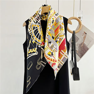 MaraSilk Pure Mulberry Silk Scarf - Square Twill MS346