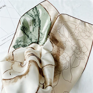 MaraSilk Pure Mulberry Silk Scarf - Square Twill MS347
