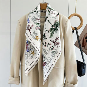 MaraSilk Pure Mulberry Silk Scarf - Square Twill MS348