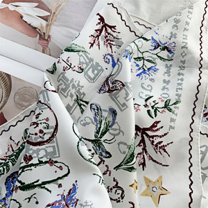 MaraSilk Pure Mulberry Silk Scarf - Square Twill MS348