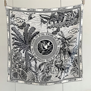 MaraSilk Pure Mulberry Silk Scarf - Square Twill MS349