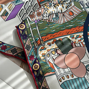 MaraSilk Pure Mulberry Silk Scarf - Square Twill MS350