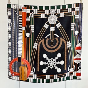 MaraSilk Pure Mulberry Silk Scarf - Square Twill MS352 34" x 34" MS35201