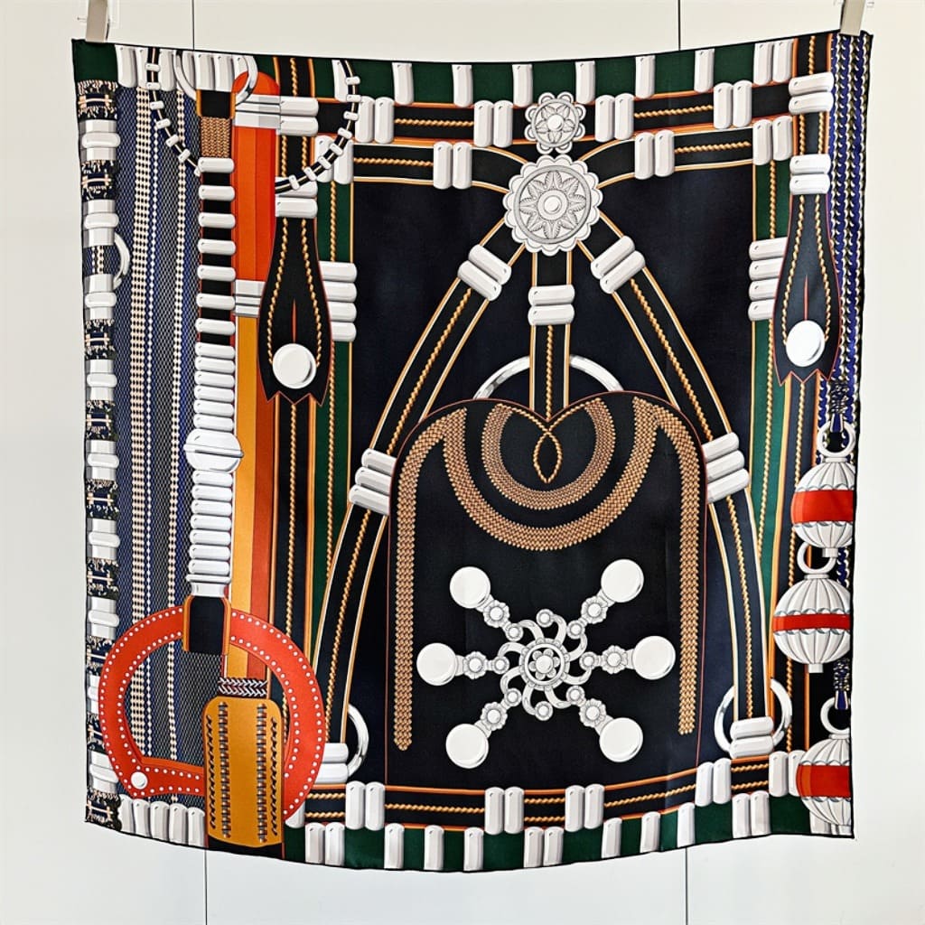 MaraSilk Pure Mulberry Silk Scarf - Square Twill MS352 34" x 34" MS35201