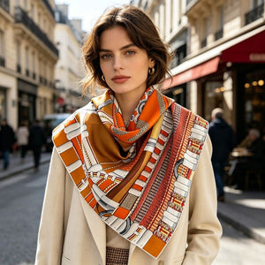 MaraSilk Pure Mulberry Silk Scarf - Square Twill MS352