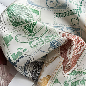 MaraSilk Pure Mulberry Silk Scarf - Square Twill MS353