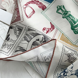 MaraSilk Pure Mulberry Silk Scarf - Square Twill MS353