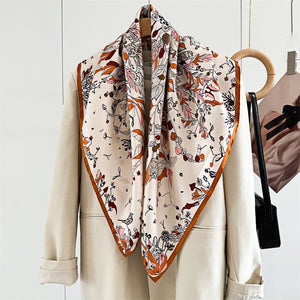 MaraSilk Pure Mulberry Silk Scarf - Square Twill MS354