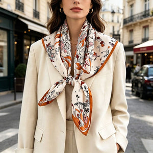 MaraSilk Pure Mulberry Silk Scarf - Square Twill MS354