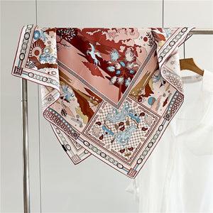 MaraSilk Pure Mulberry Silk Scarf - Square Twill MS358