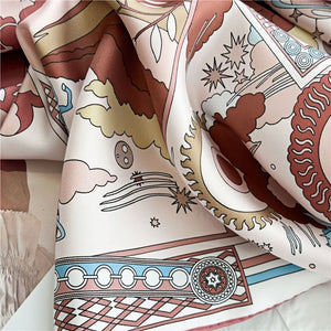 MaraSilk Pure Mulberry Silk Scarf - Square Twill MS358