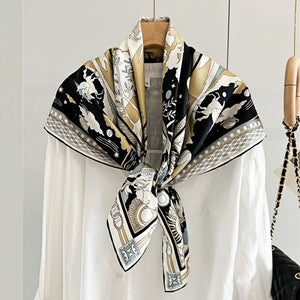 MaraSilk Pure Mulberry Silk Scarf - Square Twill MS358