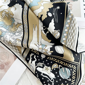 MaraSilk Pure Mulberry Silk Scarf - Square Twill MS358