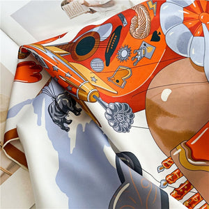 MaraSilk Pure Mulberry Silk Scarf - Square Twill MS360