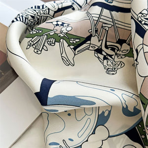 MaraSilk Pure Mulberry Silk Scarf - Square Twill MS361