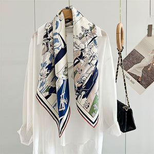 MaraSilk Pure Mulberry Silk Scarf - Square Twill MS361