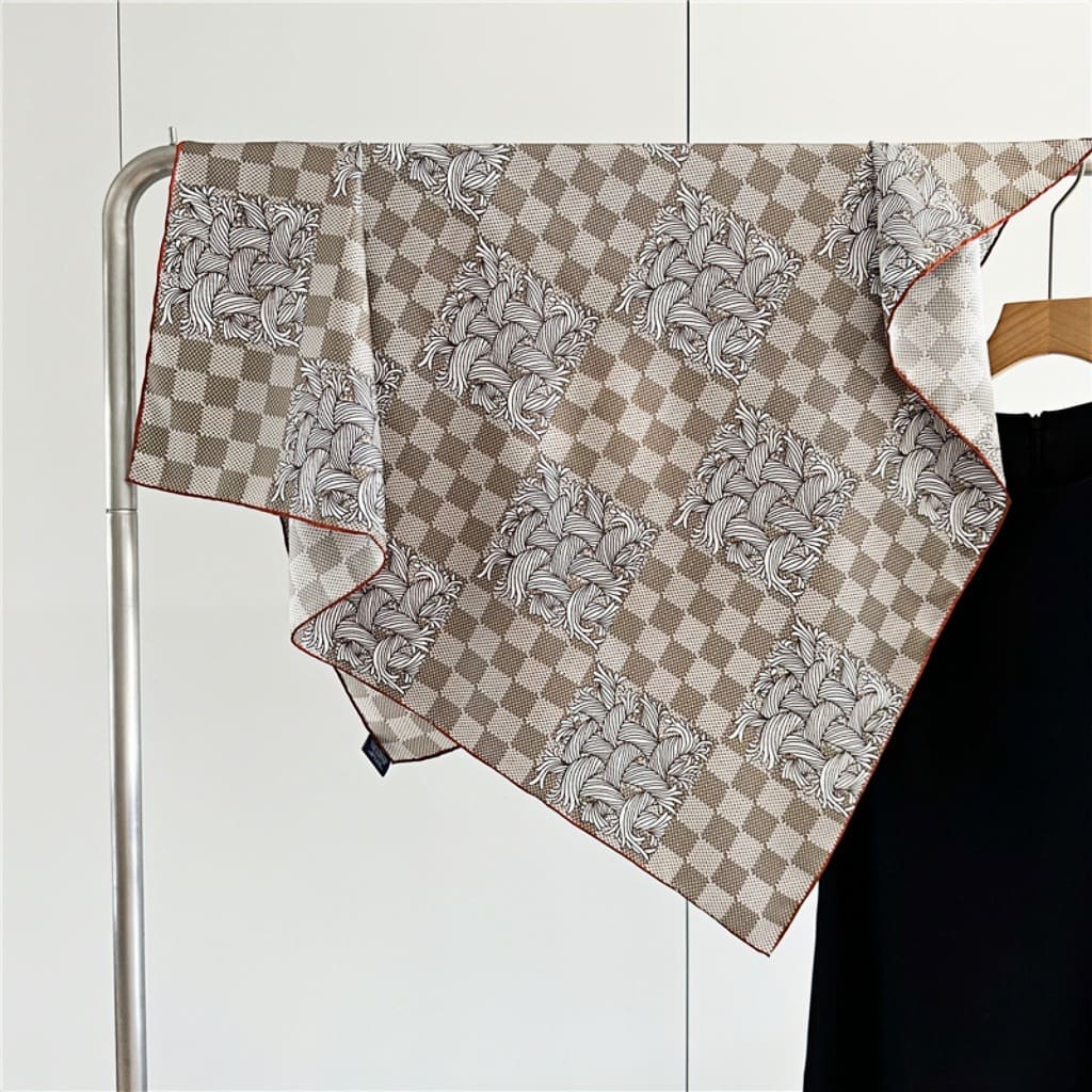 MaraSilk Pure Mulberry Silk Scarf - Square Twill MS362 34" x 34" MS36201