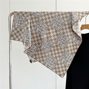 MaraSilk Pure Mulberry Silk Scarf - Square Twill MS362 34" x 34" MS36201