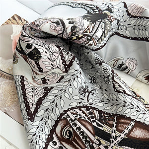 MaraSilk Pure Mulberry Silk Scarf - Square Twill MS363