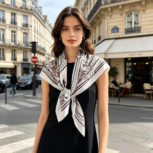 MaraSilk Pure Mulberry Silk Scarf - Square Twill MS363