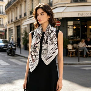 MaraSilk Pure Mulberry Silk Scarf - Square Twill MS363