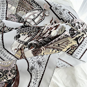 MaraSilk Pure Mulberry Silk Scarf - Square Twill MS363