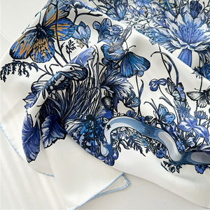 MaraSilk Pure Mulberry Silk Scarf - Square Twill MS365