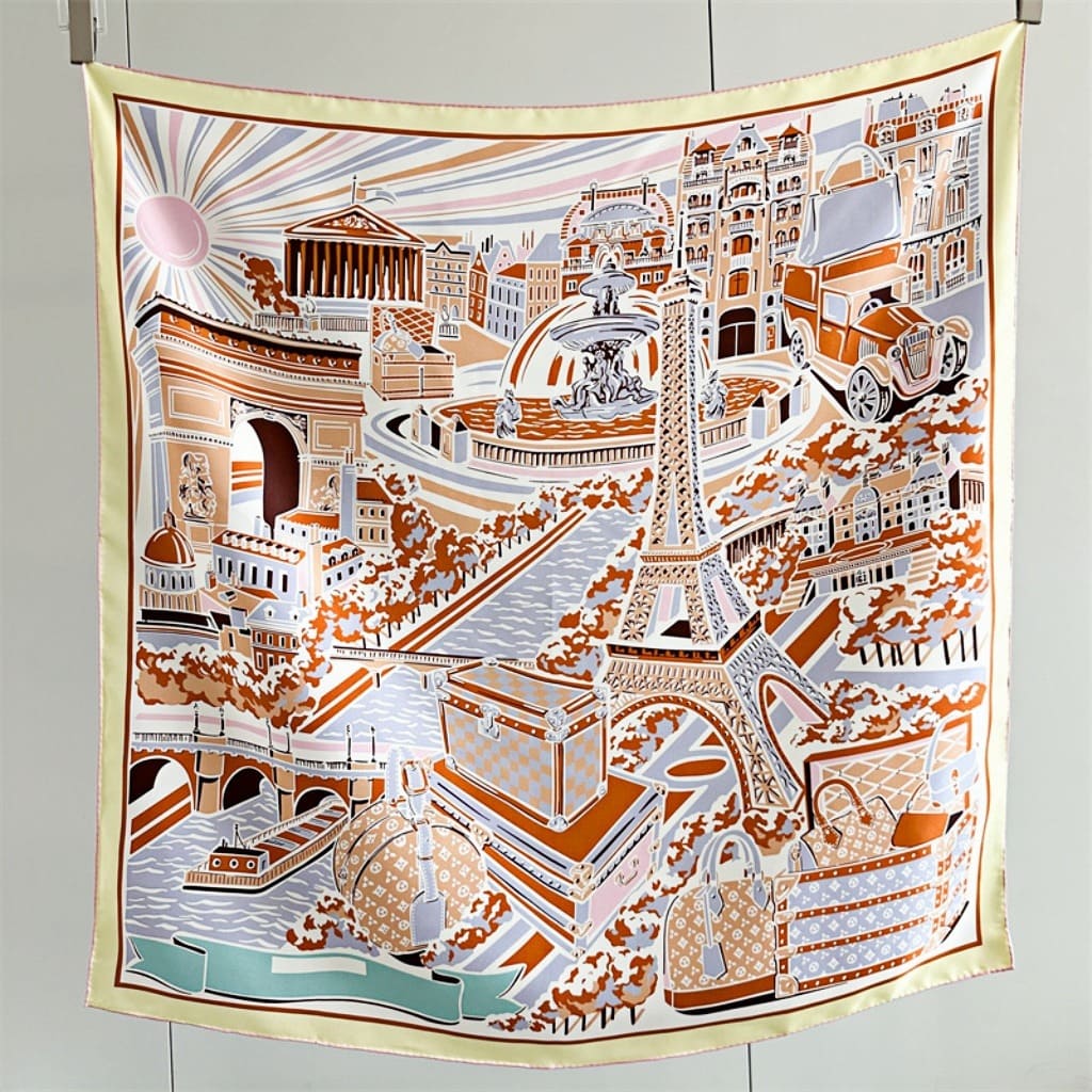 MaraSilk Pure Mulberry Silk Scarf - Square Twill MS370