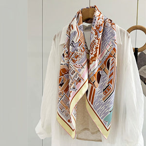 MaraSilk Pure Mulberry Silk Scarf - Square Twill MS370