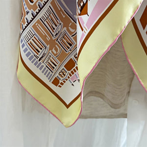 MaraSilk Pure Mulberry Silk Scarf - Square Twill MS370