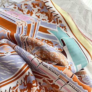 MaraSilk Pure Mulberry Silk Scarf - Square Twill MS370