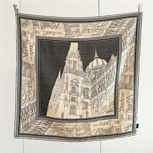 MaraSilk Pure Mulberry Silk Scarf - Square Twill MS371