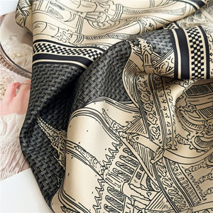 MaraSilk Pure Mulberry Silk Scarf - Square Twill MS371