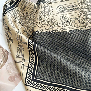 MaraSilk Pure Mulberry Silk Scarf - Square Twill MS371