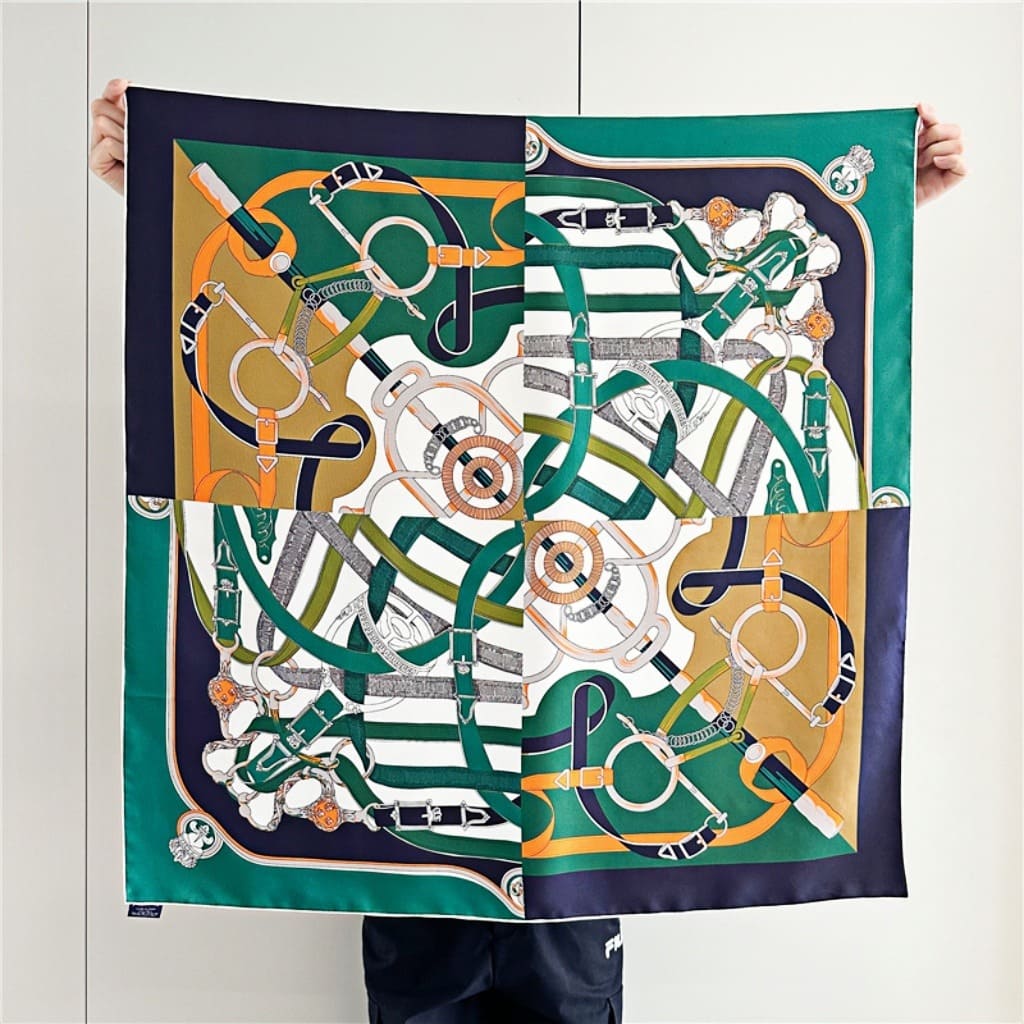 MaraSilk Pure Mulberry Silk Scarf - Square Twill MS372 34" x 34" MS37202