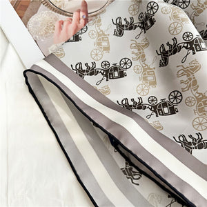 MaraSilk Pure Mulberry Silk Scarf - Square Twill MS373