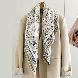 MaraSilk Pure Mulberry Silk Scarf - Square Twill MS375