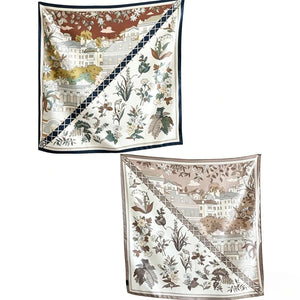 MaraSilk Pure Mulberry Silk Scarf - Square Twill MS375 34" x 34" MS37504