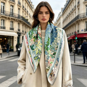 MaraSilk Pure Mulberry Silk Scarf - Square Twill MS375