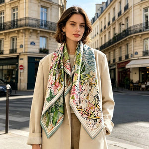 MaraSilk Pure Mulberry Silk Scarf - Square Twill MS375