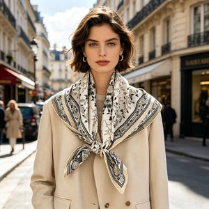 MaraSilk Pure Mulberry Silk Scarf - Square Twill MS375
